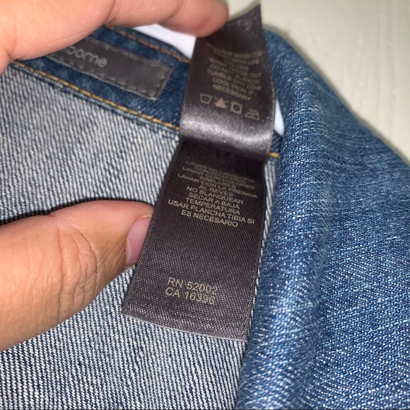 Liz Claiborne Denim Button Up Jacket Size S - Picture 6 of 7